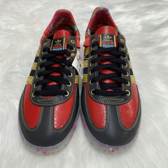 Adidas S.E.E.D. x Handball Spezial Mens Handball Shoes Black ID8617 NEW Multi Sz - Picture 2 of 5